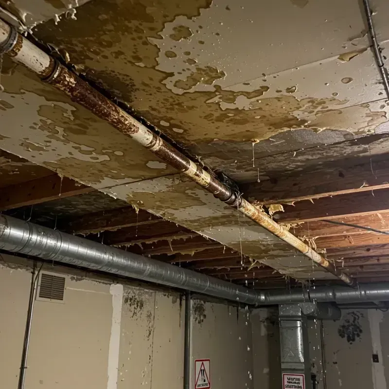 Ceiling Water Damage Repair in Mercer County, PA